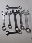 7 Mac Stubby Combination Wrenches. Fixed Price $99.99.