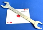 Blue Point Chrome Sae Fractional 5/8 X 9/16" Double Open End Wrench BDOE1820 New. Fixed Price $24.95.
