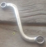 Snap-on Tools Usa 14MM & 15MM Metric 12 Point S-shaped Box Wrench SBXM1415. Fixed Price $37.72.