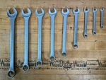 9 Piece Blackhawk Proto 1-1/16" 5/16 Sae Combination Wrench Set Usa Made. Fixed Price $115.00.