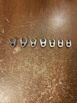 Snap On 3/8" Drive Flare Nut Crowfoot Set Sae Usa. Fixed Price $89.95.