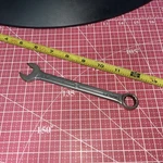 Vintage Bonney Usa ZEB18 9/16 Sae 12 Point Combination Wrench Bubble Logo. Fixed Price $7.98.