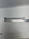 Mac Tools 114 11/16'' 12PT Sae Long Round Handle Combination Wrench Made Us. Fixed Price $16.00.