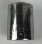 Craftsman 13/16" Point 1/2" Drive Shallow Socket Inverted G 44063 Made Usa. Fixed Price $11.04.