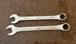 Sk Tools 88224 3/4 And 88222 11/16 Combination Wrench 12 Point S-k Usa. Fixed Price $17.00.