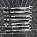 Craftsman -v- Usa 7PC Sae Flex Socket Saltus Wrench Set. Fixed Price $239.95.