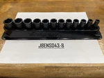 Snap-on Tools New 12PC 3/8" Drive Metric Semi-deep Impact Socket Set 212IMFMSYA. Fixed Price $269.95.