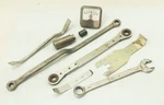 Mac Tools Lot Sockets Wrench 8PT Brake Spoons Amp Gauge Door Handle. Fixed Price $36.99.