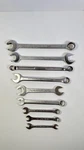 Vintage Usa Wrench Lot (9) Thorsen Fleet Snapon Action Williams Bonney. Fixed Price $30.00.