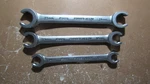Set Of 3 Easco Metric Flare Nut Wrenches Tubing Line. Fixed Price $29.99.