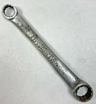 Vintage Blue-point Tools XD-1214 Short Double Box End Wrench 3/8" 7/16" Usa.. Fixed Price $13.45.