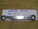 Snap On 5/8 11/16" 0% Standard Ratchet Box Wrench Point R2022S Free Post. Fixed Price $34.95.