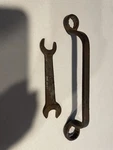 Antique Ford 01A-17017B M 45 Box End Wrench With T-1917. Fixed Price $12.00.