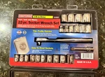 Craftsman 3/8" Dr.sae Mm Ratchet Socket Wrench Set Usa 22PC. 6 Point 45882 (nos). Fixed Price $199.95.
