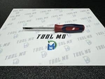 Snap-on Tools Usa New Rwb 3/16" Flat Tip Hard Handle Mini Screwdriver SHD306. Fixed Price $59.95.