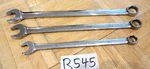 Snap-on Tools 3 Piece Sae. Extra Long Flank Drive Plus Wrenches 1/2, 5/8, 11/16. Fixed Price $130.00.