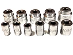 Mac Snap On Usa 11 Piece 3/8" Drive 6 Point Sae Shallow Socket Set To. Fixed Price $107.95.