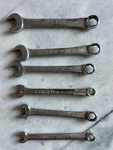 Snap On (oxim) Set Of 6-POINT Metric Flank Drive Midget Combo Wrench. Fixed Price $60.00.