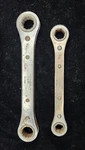 Mac - Ratcheting Box End Set Piece 1/2 9/16 & 5/8 11/16 Lot 2333. Fixed Price $26.77.