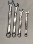 Craftsman 4PC Combination Wrench Vv 44691 44693 44694 44699 Made Usa. Fixed Price $18.00.