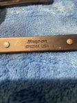 Snap-on Tools Usa GR1214A Sae 3/8" 7/16" Ind. Ratcheting Box Wrench Point. Fixed Price $40.00.