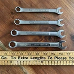Vintage Craftsman Metric 6 Pt Combination Wrench Set 15MM-12MM Made Usa. Fixed Price $69.99.