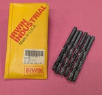 Nos Irwin Industrial Letter Drill Bits, Black Oxide, 6 Pack, Usa Made -. Fixed Price $17.95.