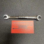 Snap-on Tools Usa 3/8" 7/16" Sae Double Flare Nut 6PT Line Wrench RXFS1214B. Fixed Price $35.00.