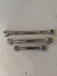 Lot Of 3, Snap On S, And 5/16-3/8 Line Wrench, 1/4-5/16. Fixed Price $14.00.