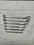Craftsman V Series 6 Piece Metric Offset Box End Wrench (12 Point). Fixed Price $70.00.