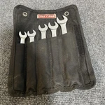 Craftsman Sae Combination Wrench Set 3/8-5/8 Piece Roll Pouch 44944-44948. Fixed Price $29.99.