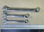 Snap-on Sae Combination Wrench Pt. OXI-11 OXI-12 OXA-140 11/32 3/8 7/16. Fixed Price $29.99.