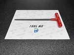 Snap-on Tools Usa New 1/4 Sae T-shaped Ball Hex Wrench AWBCG1616. Fixed Price $39.95.