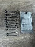 Vintage Sears Craftsman 43443 Combination Metric Ignition Wrench Set 10 Pc. Usa. Fixed Price $29.99.
