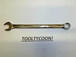 Snap-on Tools Usa New 9/16" Sae Flank Drive Plus 12 Point Combo Wrench SOEX18. Fixed Price $51.25.