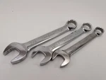 Lot Of Three Snap-on Stubby Combination Wrenches OEX200B 220B 240B 5/8 11/16 3/4. Fixed Price $59.95.