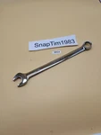 Snap-on Tools 13/16" Sae Flank Drive Plus 12 Pt Combo Wrench SOEX26 Usa. Fixed Price $41.99.