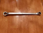 Mac Tools Sabina 5/8"-3/4" 12PT Sae Chrome Offset Box End Wrench BL2024. Fixed Price $20.00.