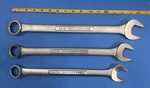 Craftsman Large Combo Wrenches 1-1/4 44708, 1/8 Vv 44707, 1-1/16 44706. Fixed Price $60.00.