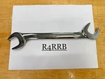 Snap-on Tools Usa New 1-1/8" Sae 4 Way Open-end Angle Head Chrome Wrench VS36B. Fixed Price $99.95.