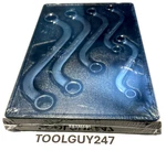 Snap SBXM605 10 19 Mm 12PT Box S-shaped Obstruction Wrench Set New Tools !. Fixed Price $386.96.
