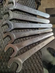 Bonney Usa Hydraulic Thin Open End Wrench Set - 6 Pc. Aviation. Fixed Price $130.00.