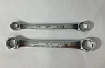 Sk Hand Tools 2PC Box-end Wrench Pt 1/2 X9/16 , 3/8 X7/16 Usa. Fixed Price $14.90.