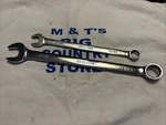 Snap-on Tools Usa 2PC 12PT Combination Wrench Set (9/16" OEX18B & 13/16" OEX26B). Fixed Price $52.50.