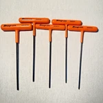Snap-on Tools 5 Piece Torx T-handle Combo Set Orange. Fixed Price $39.95.