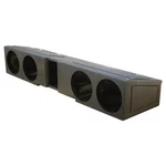 8 In. 4 Hole Ported Woofer Box For 2007-2020 Gm Crew Cab. Fixed Price $204.44.