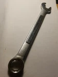 Vintage Craftsman 11/16" 12 Pt. Combination Wrench -v- 44698 Series. Fixed Price $9.49.
