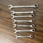 Set Of 7 Sk Metric Combination Wrenches Wayne. Fixed Price $38.49.
