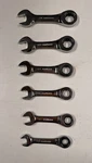 Gearwrench 6 Pc. Stubby Combination Ratcheting Set Sae. Fixed Price $74.95.