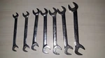 Snap-on Tools VSM52 10 11 12 13 14 15 17 Metric 4-WAY Angle Head Open End Wrench. Fixed Price $199.00.